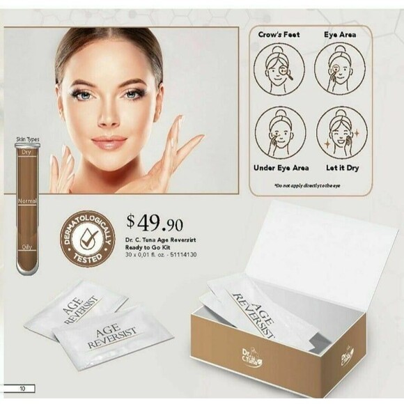 FARMASI DR C TUNA AGE REVERSIST Ready to Go EXCEPTIONAL CREAM 30 pcs NIB - Picture 1 of 7